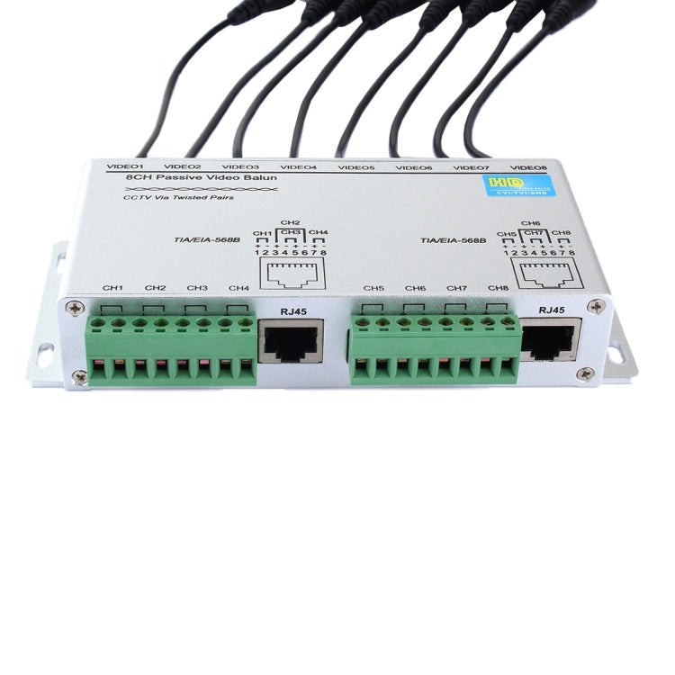 HD208 HD-CVI/TVI/AHD CCTV 8CH Passive Video Balun, HD208F HD208 HD-CVI/TVI/AHD CCTV 8CH Passive Video Balun, HD208F